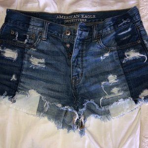American Eagle High-rise Festival Shorts